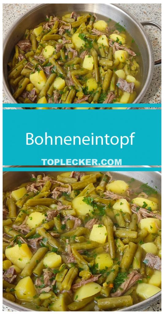 Bohneneintopf,Super lecker und super einfach gemacht