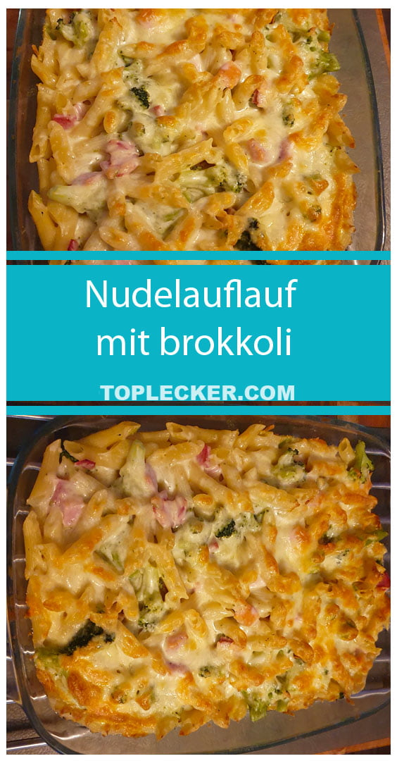 Nudelauflauf mit brokkoli