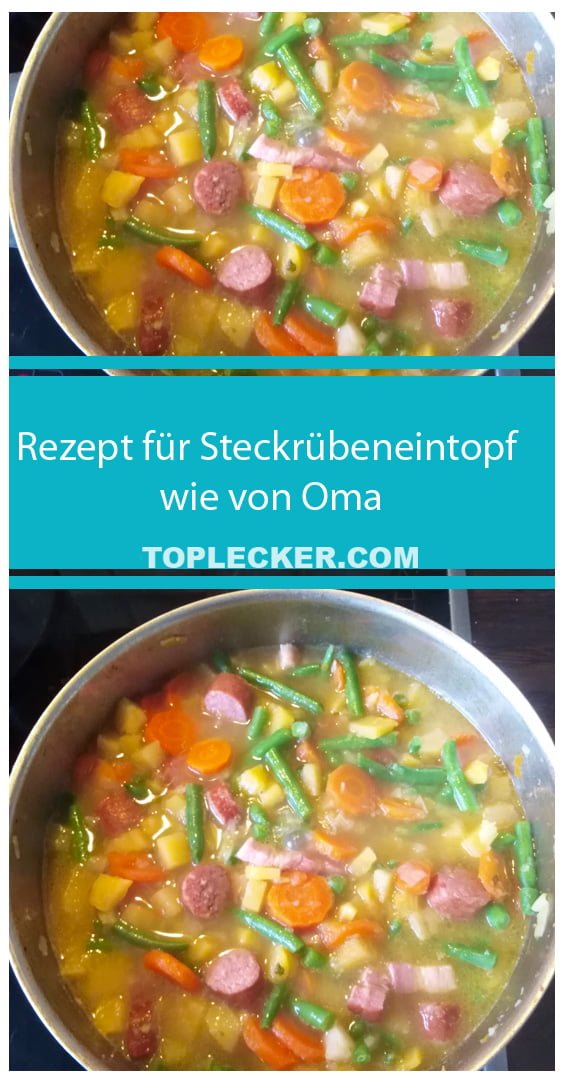 Rezept für Steckrübeneintopf wie von Oma Rezept für Steckrübeneintopf wie von Oma