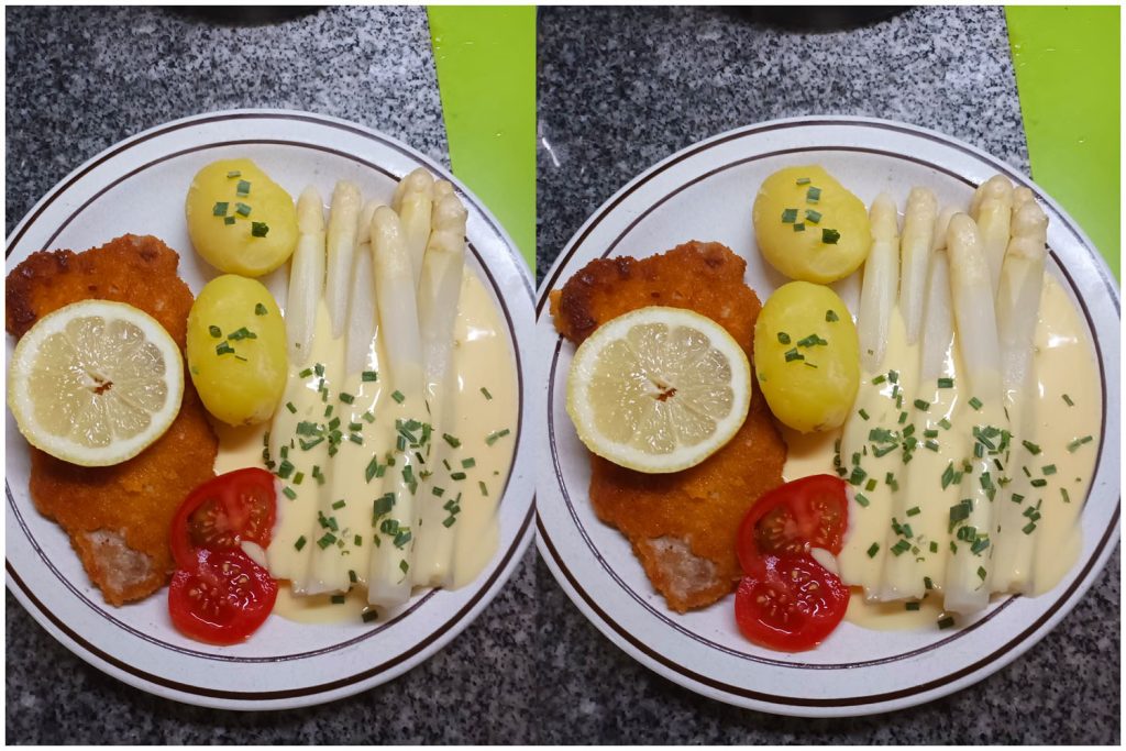 Nudelsalat mit Hähnchen und Gemüse