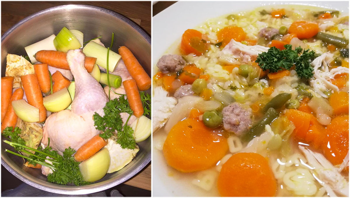 Selbstgemachte Hühnersuppe – einfach, lecker und wohltuend