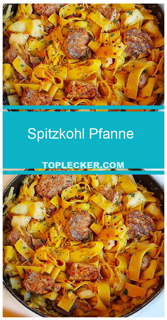 Leckere Spitzkohl-Pfanne mit Zartem Schweinefilet