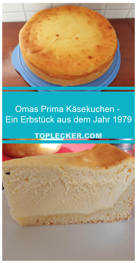 Käsekuchen nach dem Rezept vom Oma